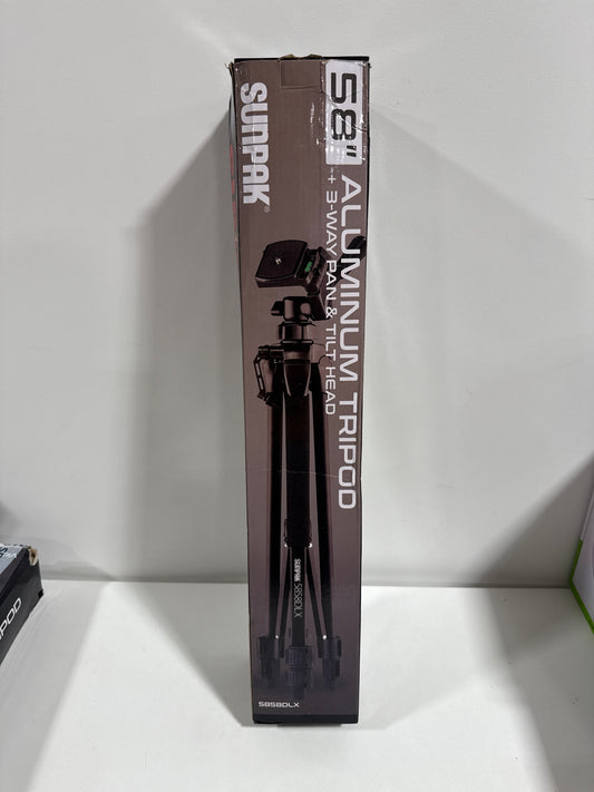 Sunpak - PlatinumPlus 5858D 58" Tripod - Black