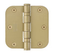 Emtek 3.5’’ x 3.5’’ Ball Bearing 5/8’’ Radius Corners Mortise Hinge - Pair - *Tools Hardware & Misc