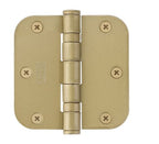 Emtek 3.5’’ x 3.5’’ Ball Bearing 5/8’’ Radius Corners Mortise Hinge - Pair - *Tools Hardware & Misc