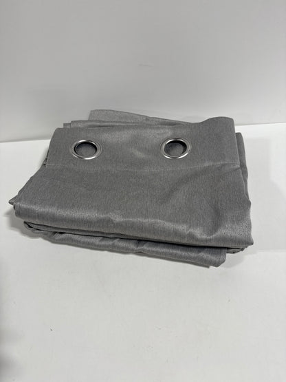 Sun Zero Hartford Room Darkening Grommet Curtains, 2-pack