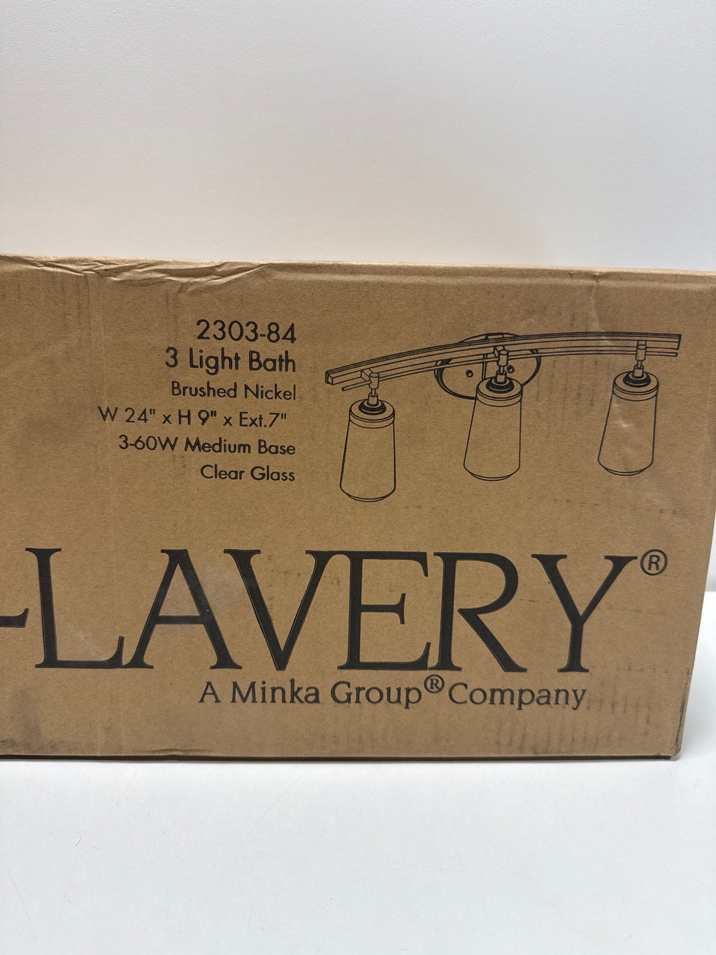Minka Lavery Poleis 24 Inch Bath Vanity Light Poleis - 2303-84 - Transitional