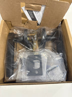 Emtek Freestone Privacy Leverset w/ Disk Rosette Flat Black RH - 5209-FRL-US19-RH - *Tools Hardware & Misc