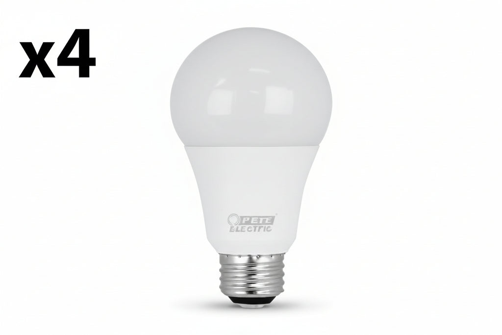 4 x Feit Enhance A21 E26 (Medium) LED Bulb Daylight 50/100/150 Watt Equivalence