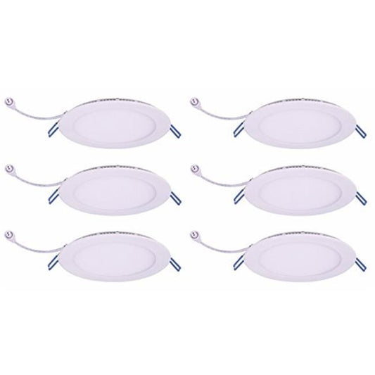 Elegant Lighting SMR61230K Elitco 12 Watt 6" Retrofit LED Downlight 3000K - Pack of 6 Recessed Lights Recessed Trims