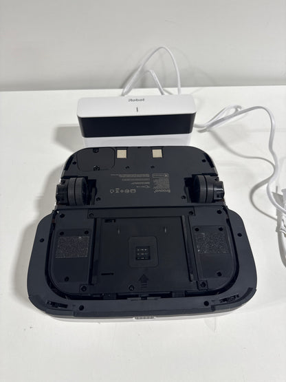 See Desc IRobot - Braava Jet M6 Wi-Fi Connected Robot Mop - White