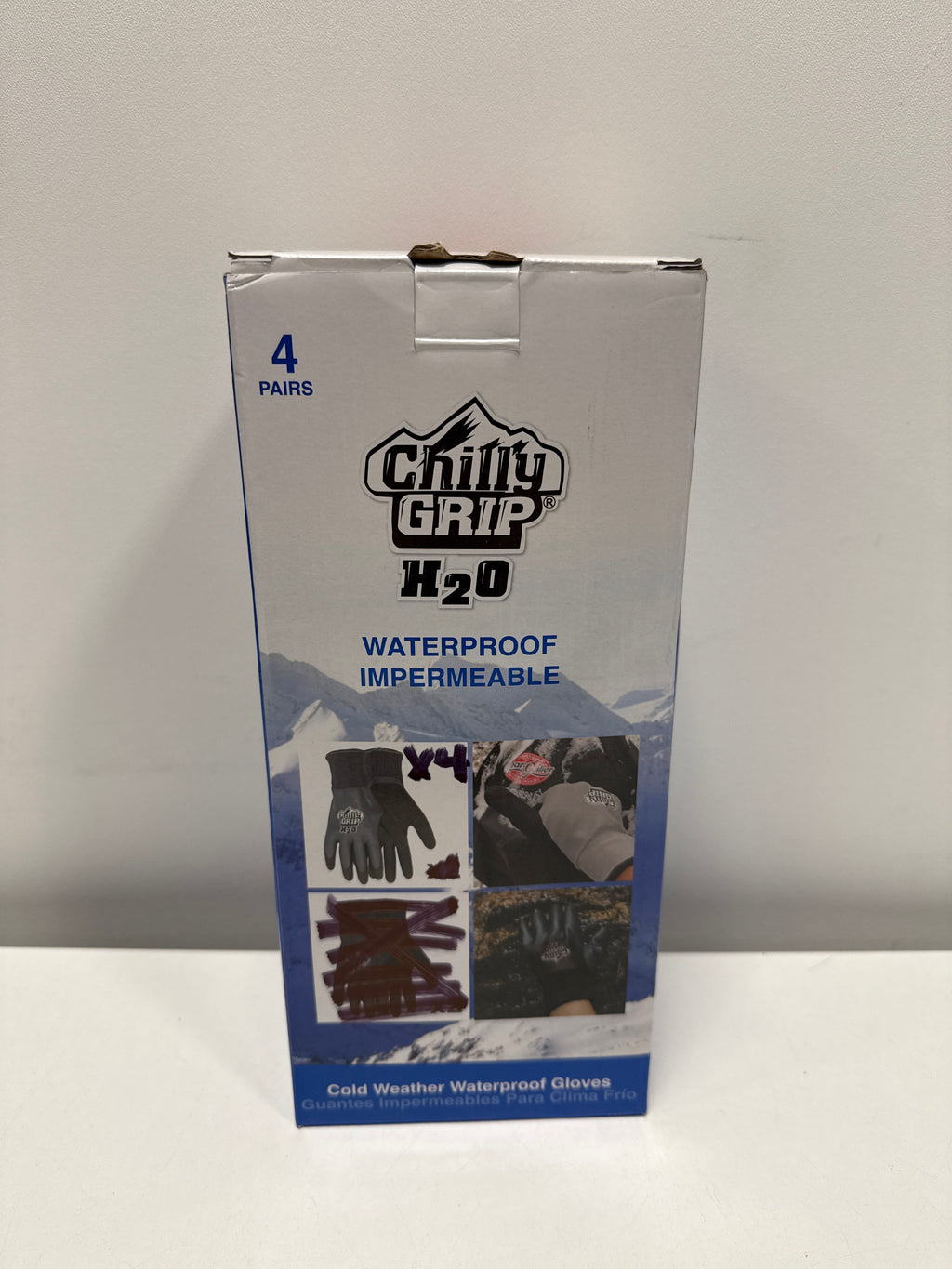 Chilly Grip Winter Work Gloves 4 Pack