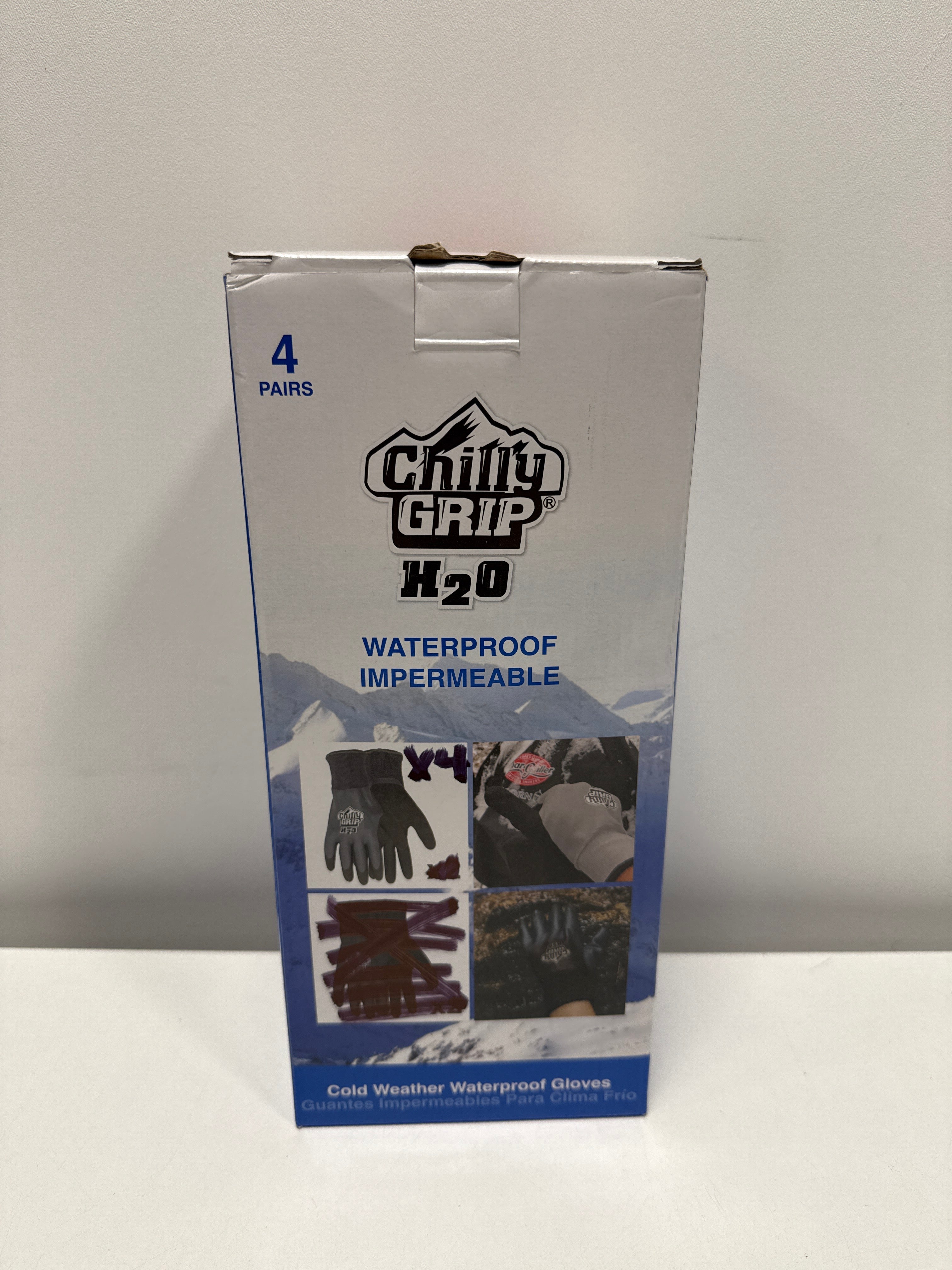 Chilly Grip Winter Work Gloves 4 Pack