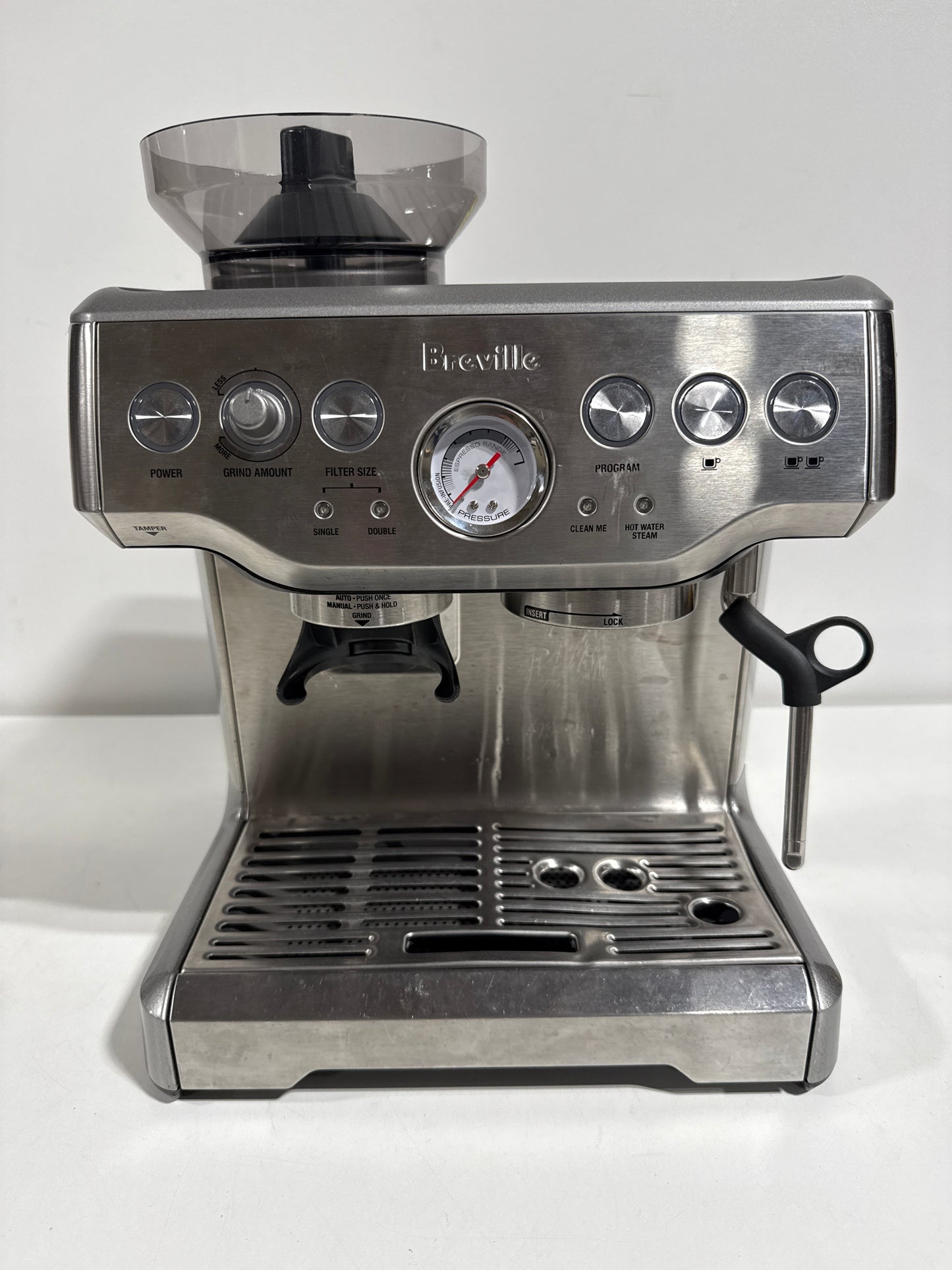 Used Breville Barista Express Espresso Machine (BES870XL) - Stainless Steel