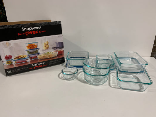 See desc Snapware Pyrex 10-piece Glass Food Storage Set