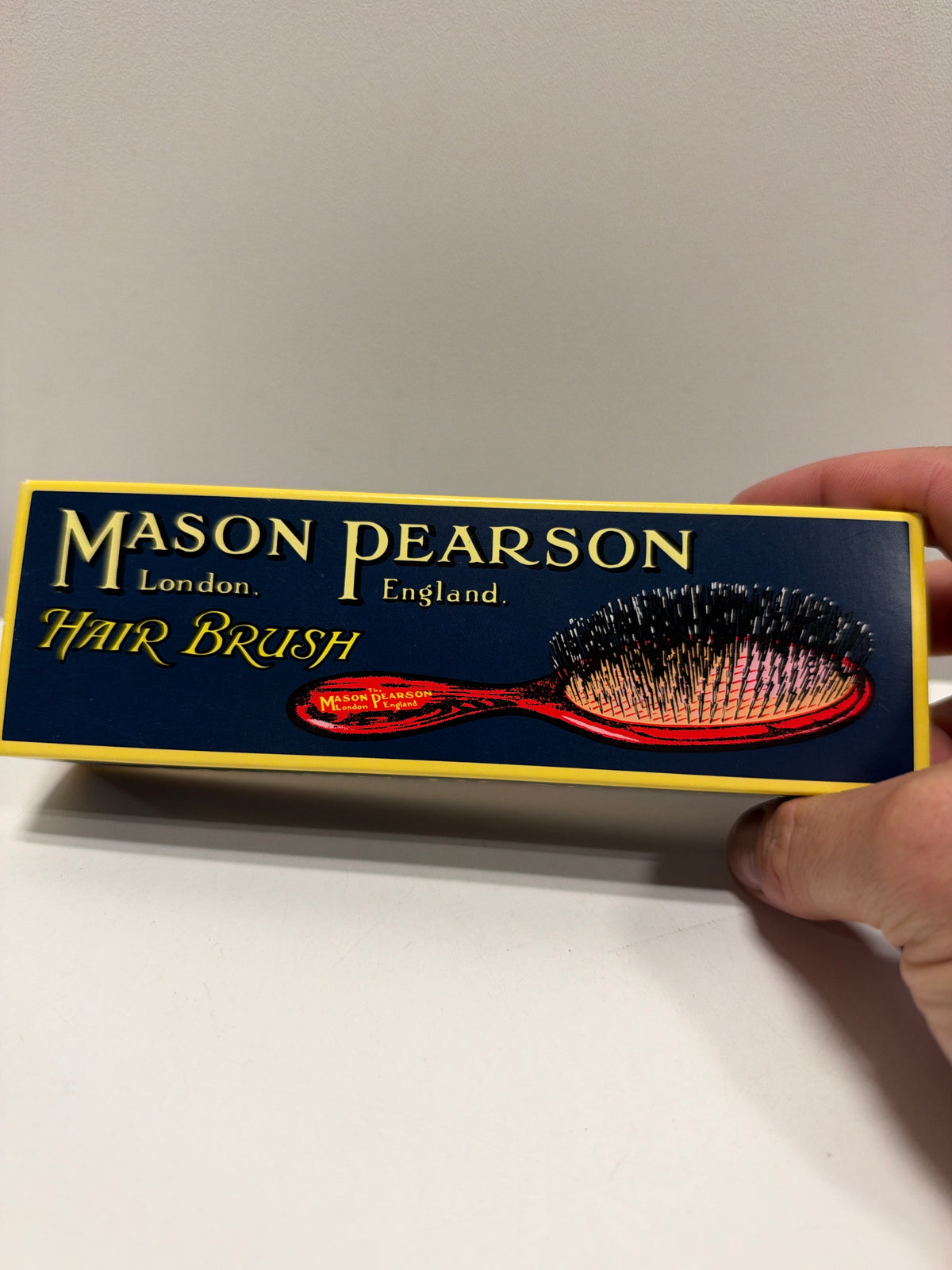 Mason Pearson Pocket Bristle Brush Dark Ruby B4