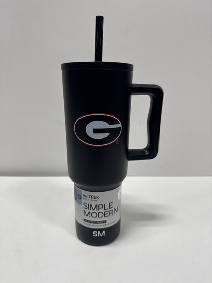 NCAA Georgia Bulldogs Simple Modern Trek Tumbler - 40oz