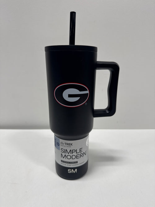 Scratch NCAA Georgia Bulldogs Simple Modern Trek Tumbler - 40oz