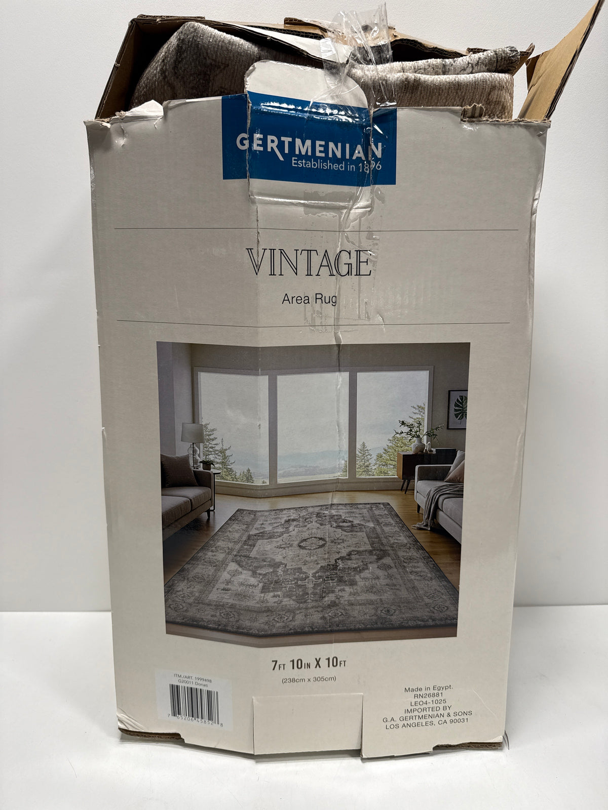 Gertmenian & Sons Vintage Area Rug, Donati, 7'10” x 10'