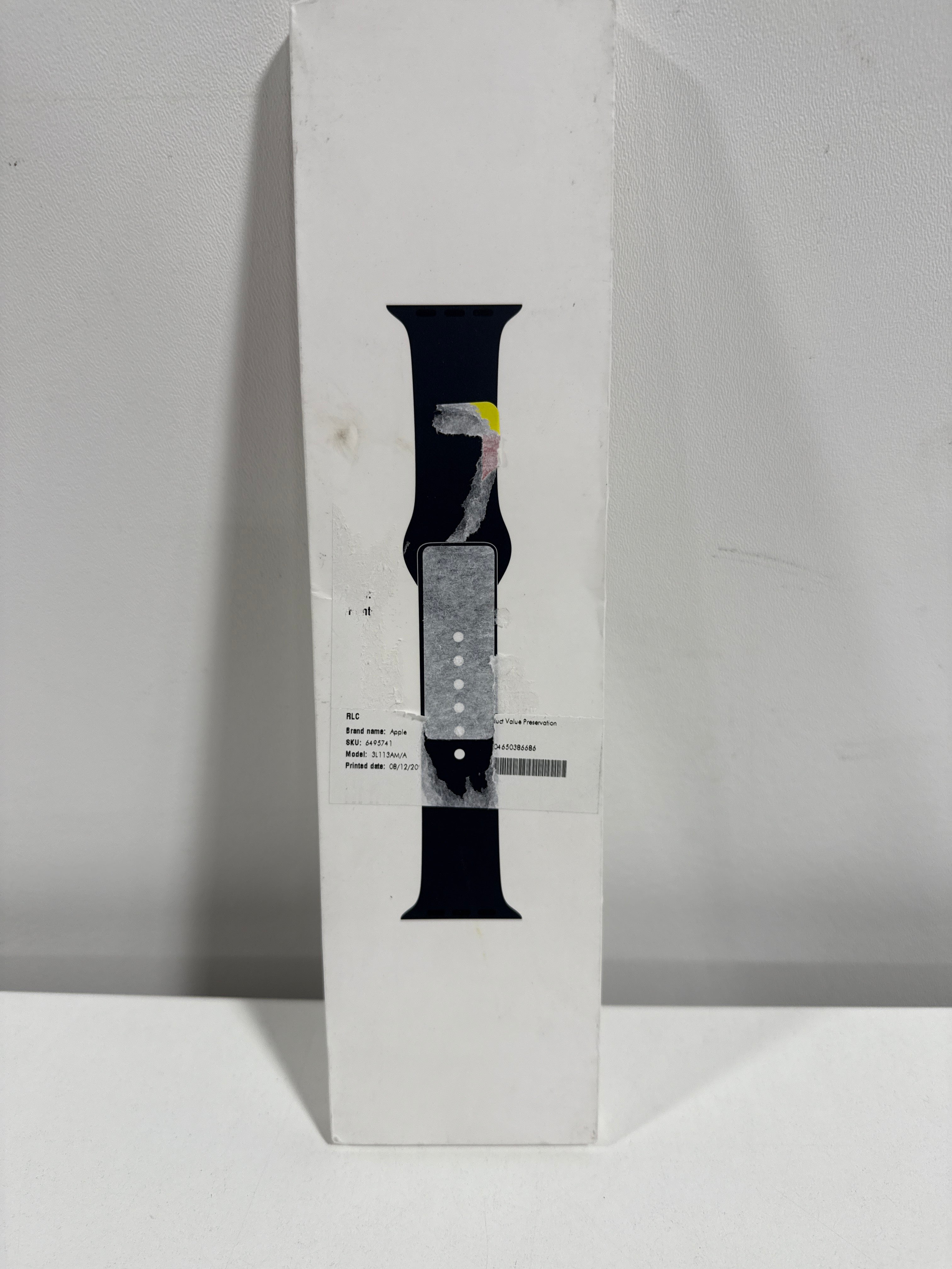 Apple - Watch Sport Band Graphite Stainless Steel Pin - Midnight - Black - *Headphones & Tech Accessories