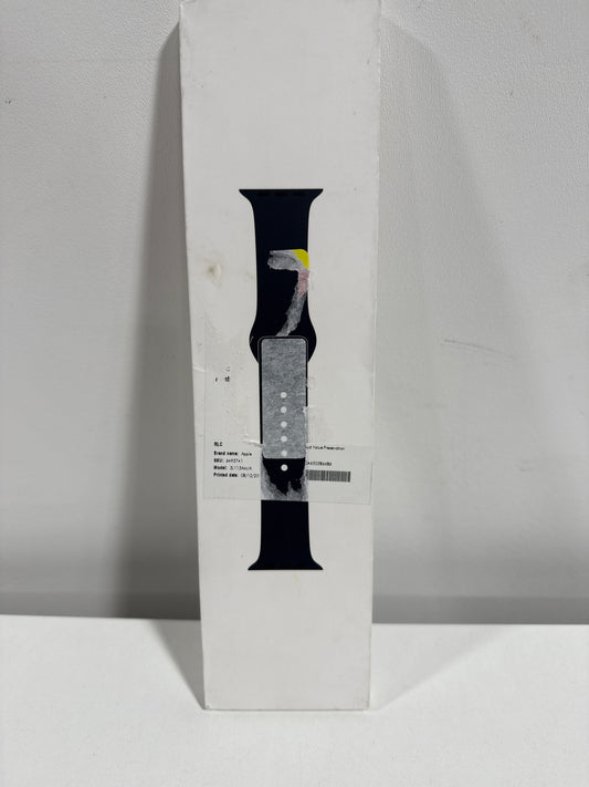 Apple - Watch Sport Band Graphite Stainless Steel Pin - Midnight - Black