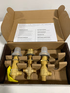 Signature Hardware 448004 3 Hole Roman Tub Filler Rough-in Valve Valves Rough in Valves Tub Faucet Valves