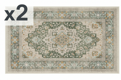 2 x Ruggable Flatwoven Washable Amara Rug, 3' x 5'