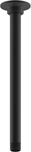 Kohler 7392-BL Rainhead Arm And Flange, Matte Black