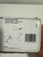 Delta U4010-PK Square Adjustable Wall Mounted Hand Shower Holder Lumicoat Polished Nickel - *Tools Hardware & Misc