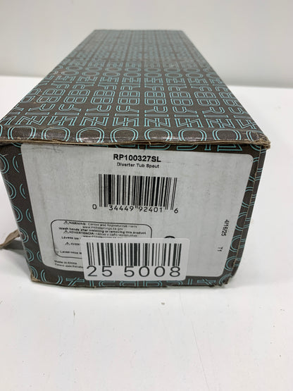 Brizo RP100327 Invari 9" Integrated Diverter Tub Spout Luxe Steel