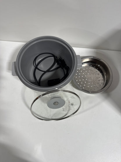 Used Zojirushi 6-Cup White Rice Cooker with Stainless Steel