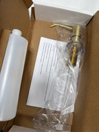 Newport Brass 125 East Linear Deck Mounted Soap Dispenser Satin Brass