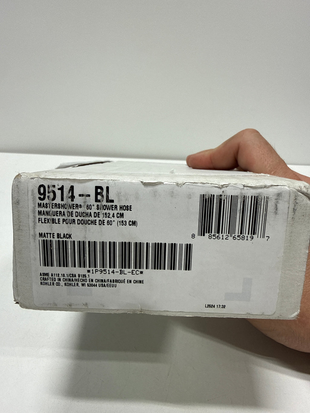 KOHLER K-9514 MasterShower 60" Metal Shower Hose