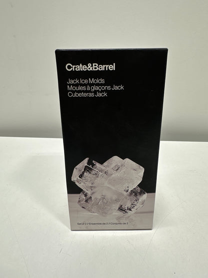 Crate&Barrel Jack Ice Mold - 2 Pack