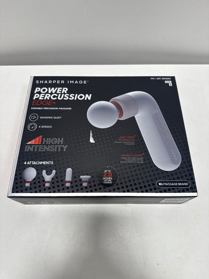 Sharper Image Power Percussion Edge+ Portable Percussion Massager