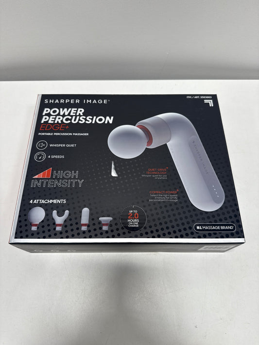 Sharper Image Power Percussion Edge+ Portable Percussion Massager