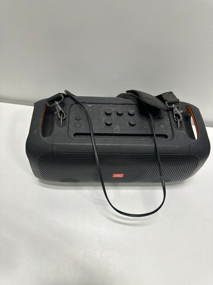 Used For Parts JBL PartyBox on-the-Go - Portable Party Speaker with Built-in Lights and Wireless Mic - Black