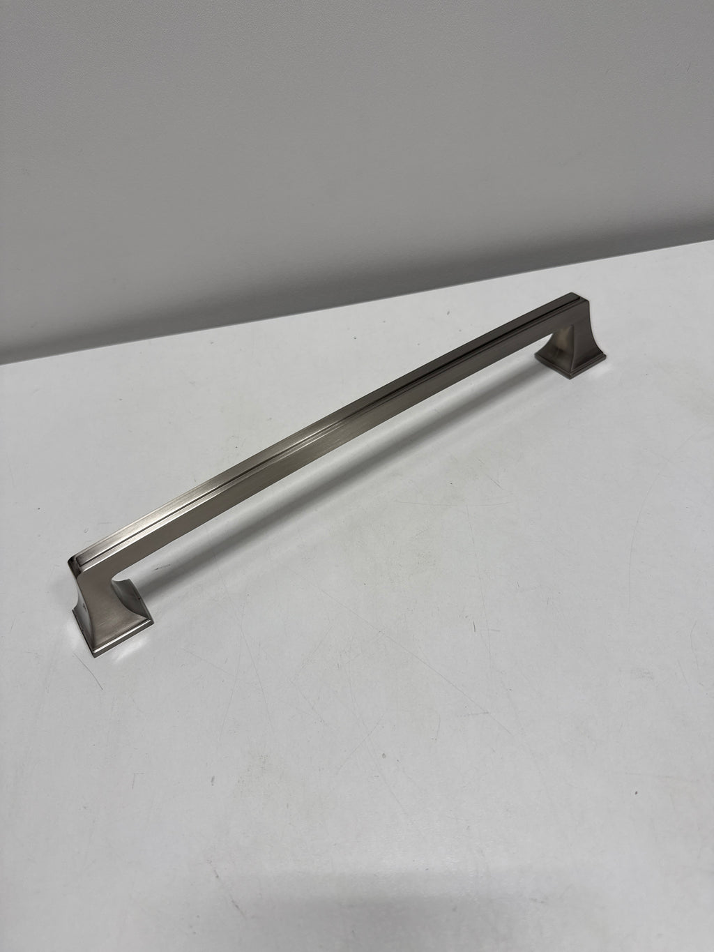 Amerock | Appliance Pull | Satin Nickel | 12 inch (305 mm) Center to Center | Mulholland | 1 Pack | Drawer Pull | Drawer Handle | Cabinet Hardware