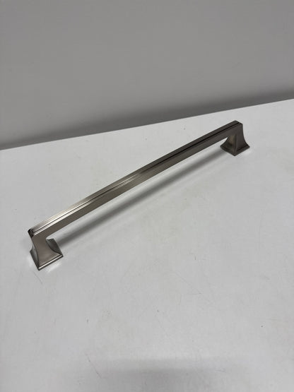 Amerock | Appliance Pull | Satin Nickel | 12 inch (305 mm) Center to Center | Mulholland | 1 Pack | Drawer Pull | Drawer Handle | Cabinet Hardware