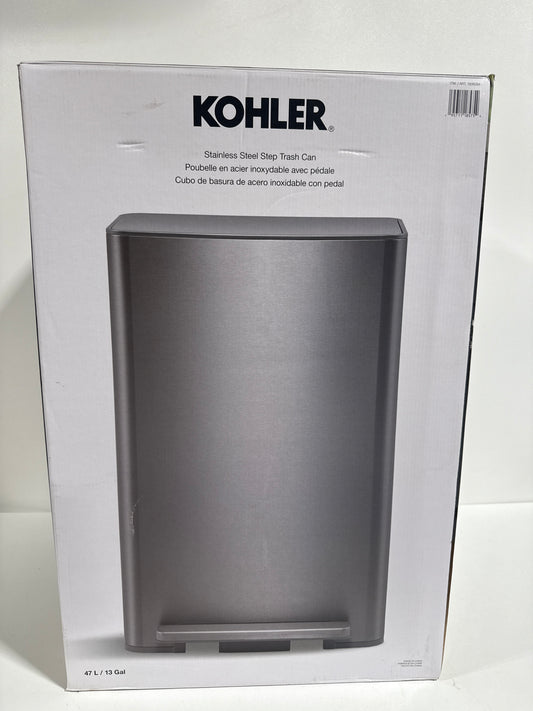 Dent Kohler 47L Step Trash Can