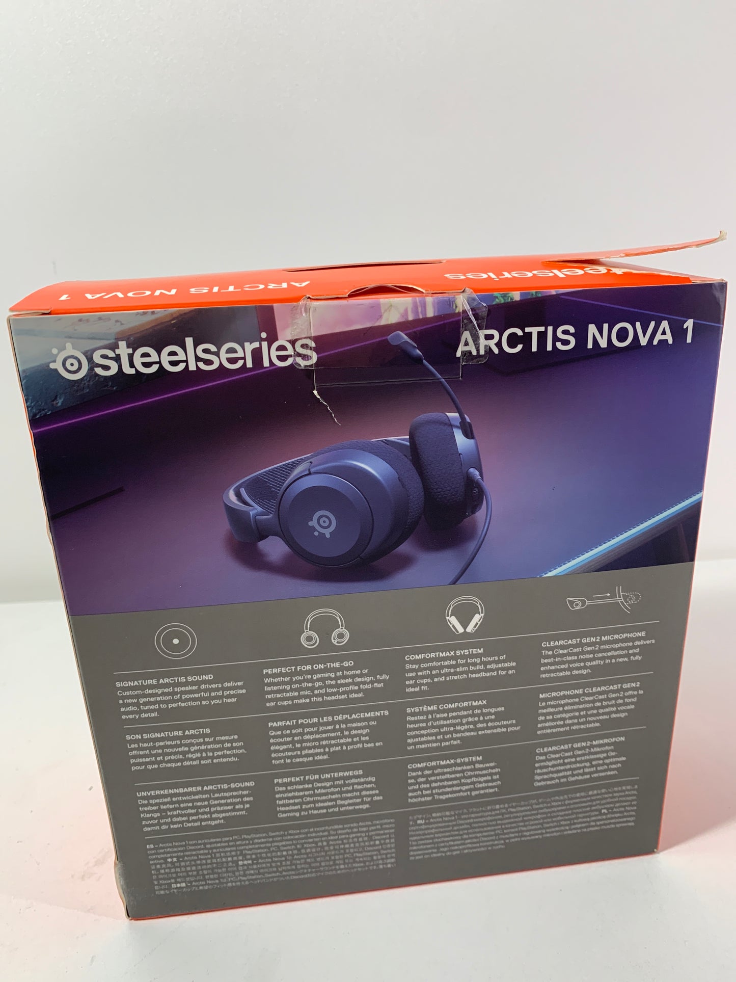 SteelSeries Arctis Nova 1 Wired Gaming Headset for PC