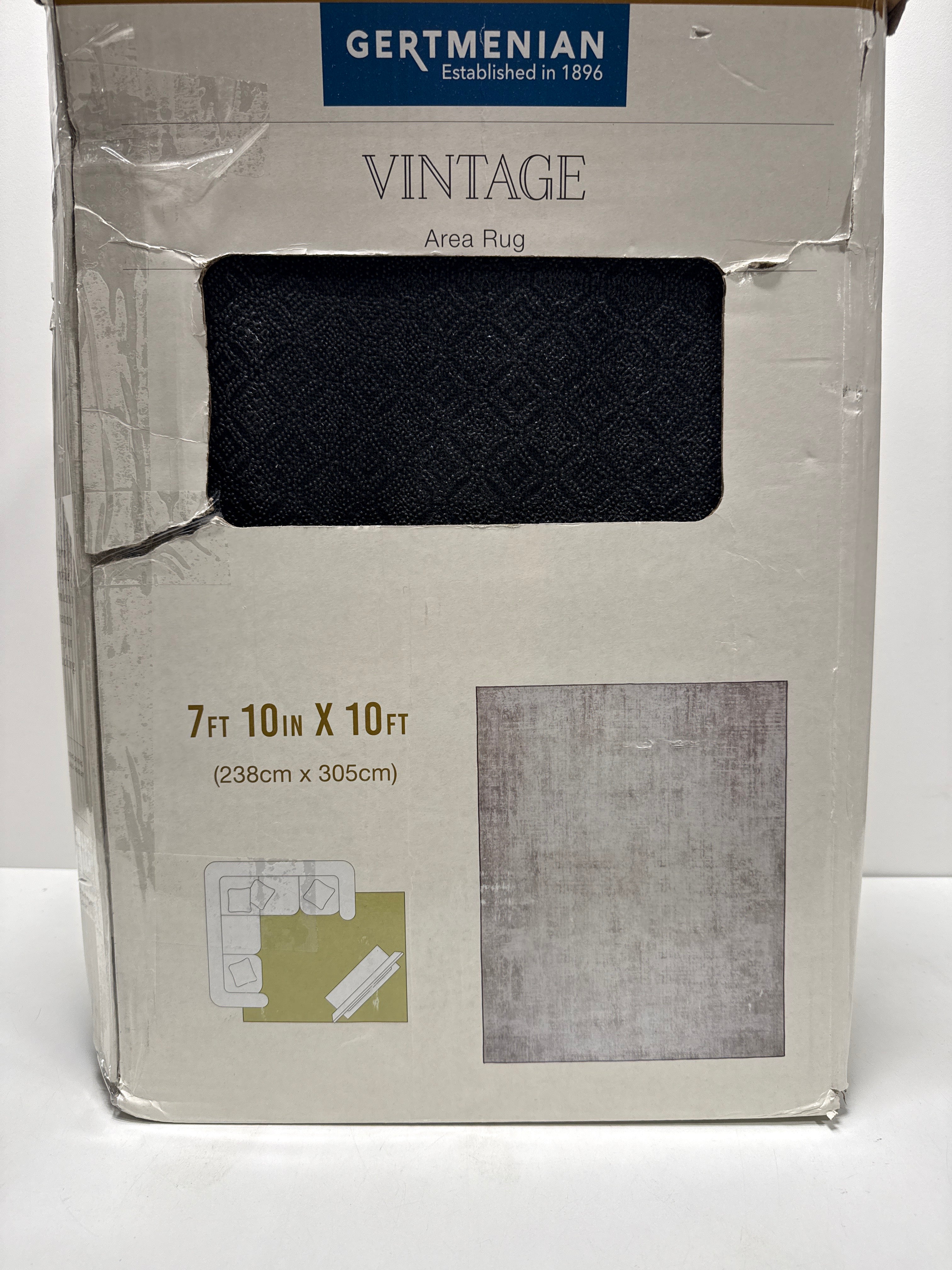 Gertmenian & Sons Vintage Area Rug, Ezra, 7'10” x 10'