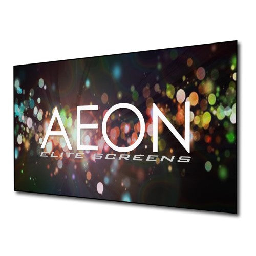 See Desc Elite Screens - Aeon Acoustic Pro 150" Home Theater Fixed Projector Screen - Black