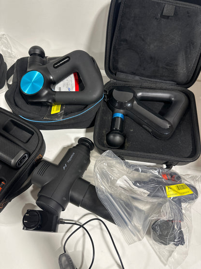 For Parts Lot of 6 Percussion Massagers Hyperice, Sharper Image and more