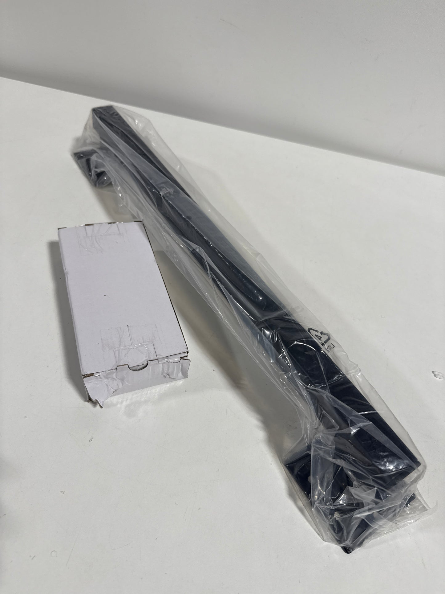 Brizo 69480 Modern 18" Grab Bar with Square Escutcheons Matte Black