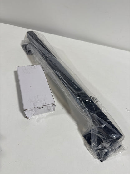 Brizo 69480 Modern 18" Grab Bar with Square Escutcheons Matte Black