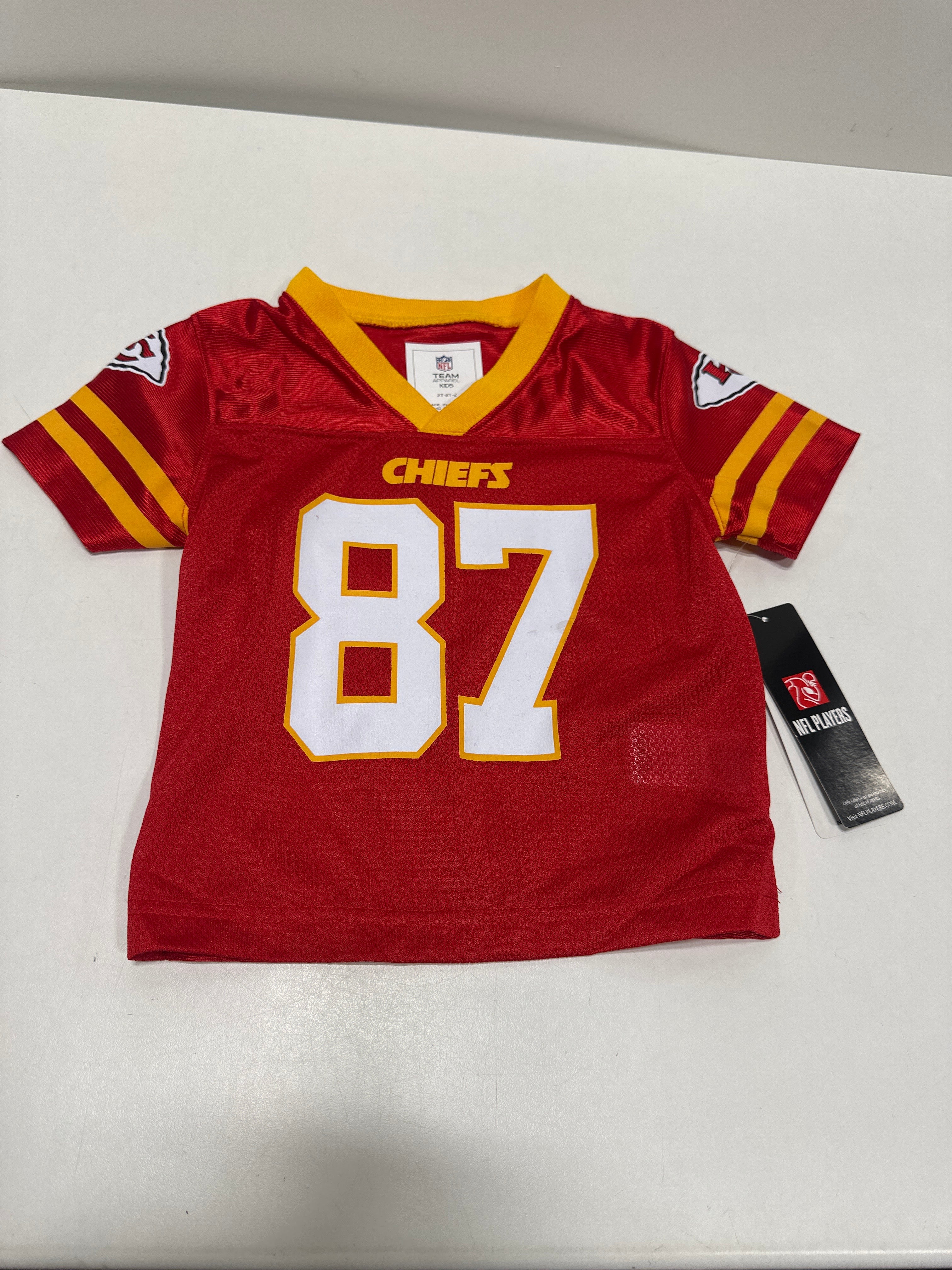 NFL Kansas City Chiefs Travis Kelce Toddler Boys' Short Sleeve Jersey