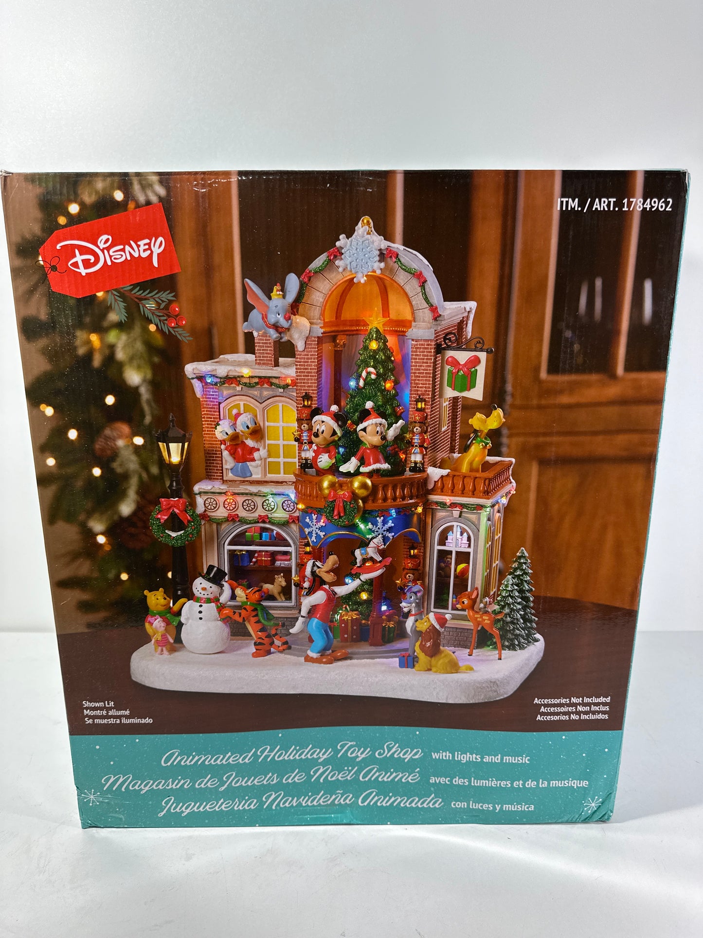 Disney Animated Holiday Toy Shop