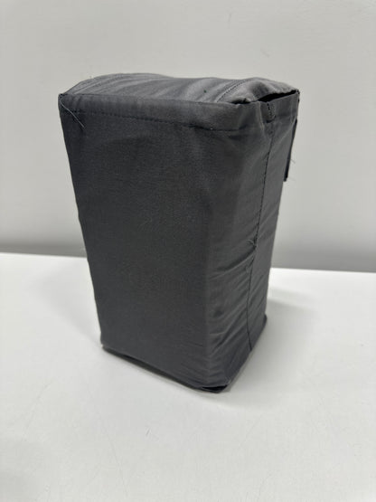 King 400 Thread Count Performance Fitted Sheet Dark Gray - Threshold™: Cotton Sateen Machine Washable Fits 18’’