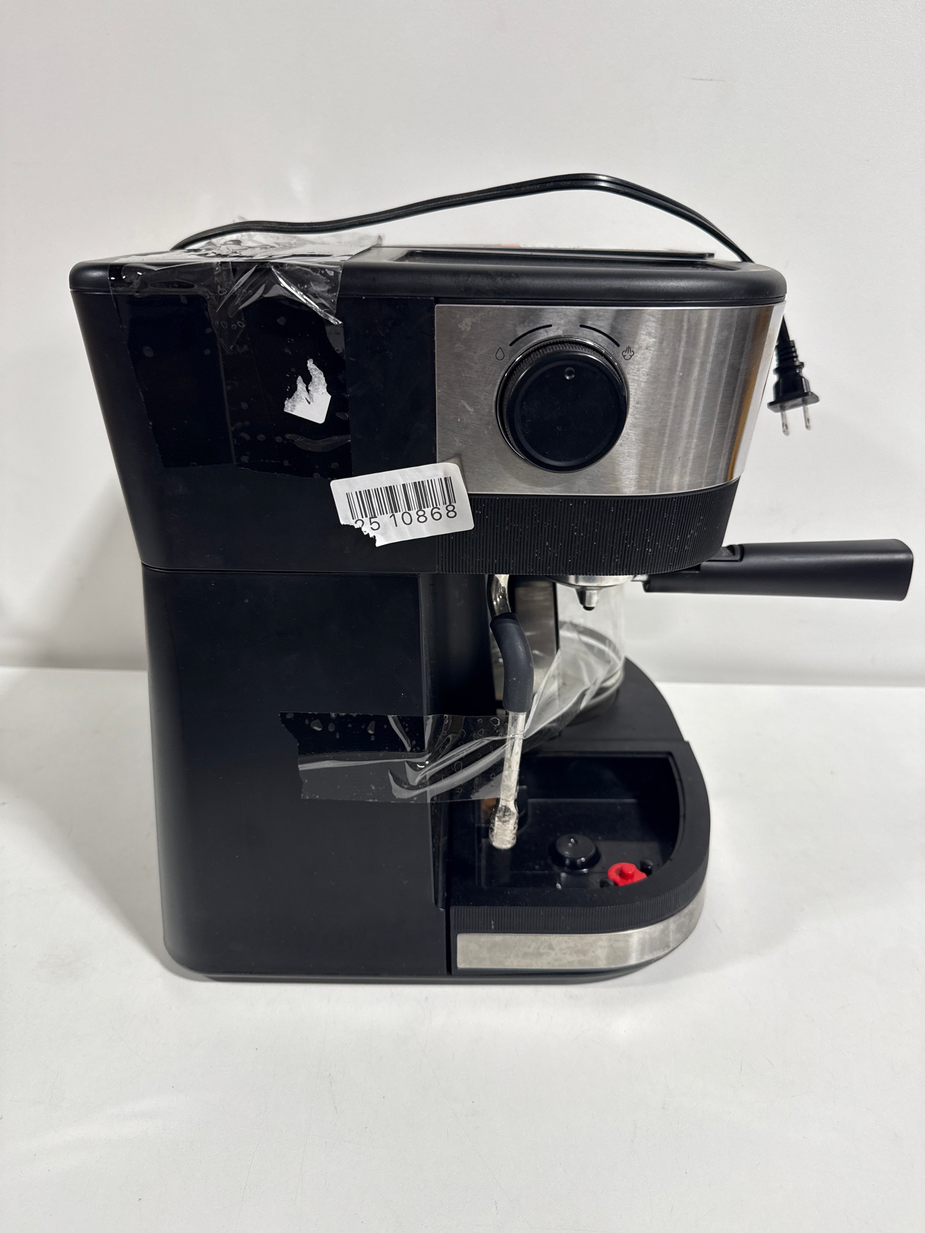 Used Bella PRO - Combo 19-Bar Espresso and 10-Cup Drip Coffee Maker - Stainless Steel - *Kitchen Appliances