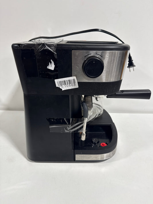 Used Bella PRO - Combo 19-Bar Espresso and 10-Cup Drip Coffee Maker - Stainless Steel