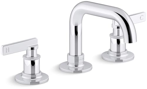 Kohler Castia by Studio McGee 8 in. Widespread Double-Handle Bathroom Sink Faucet 1.2 GPM in Polished Chrome