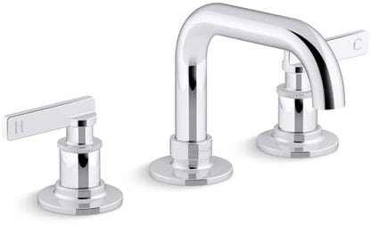 Kohler Castia by Studio McGee 8 in. Widespread Double-Handle Bathroom Sink Faucet 1.2 GPM in Polished Chrome