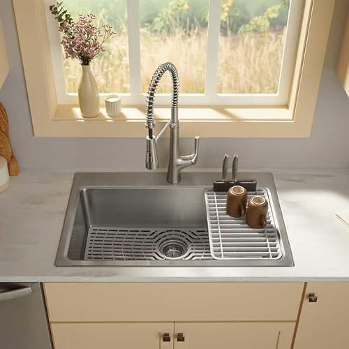 See Desc Kohler All-in-One Sink Combo with Vibrant Stainless Faucet - *Plumbing