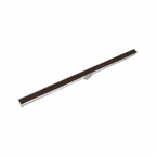 Infinity Drain SAG 3848 48" S-AG 38 Linear Drain Complete Kit with 1 1/2" Wedge Wire Grate Oil Rubbed Bronze