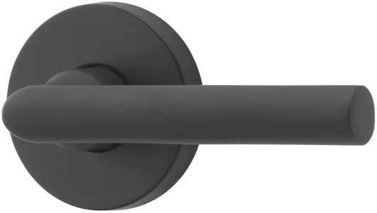 Baldwin Tube Non-Turning Two-Sided Through-Door Dummy Door Lever Set from the Reserve Collection